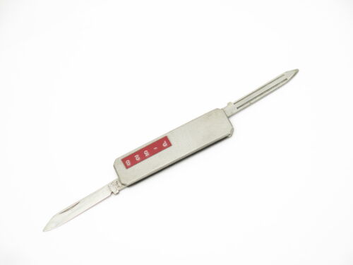 Vintage STAL 1970s Seki Japan 2.37″ Stainless Steel Folding Pocket Knife