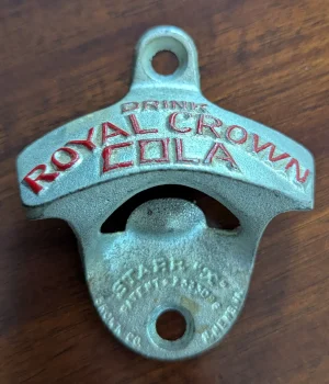 Vintage Starr X Royal Crown Cola Bottle Opener Vintage Starr X Royal Crown Cola Bottle Opener